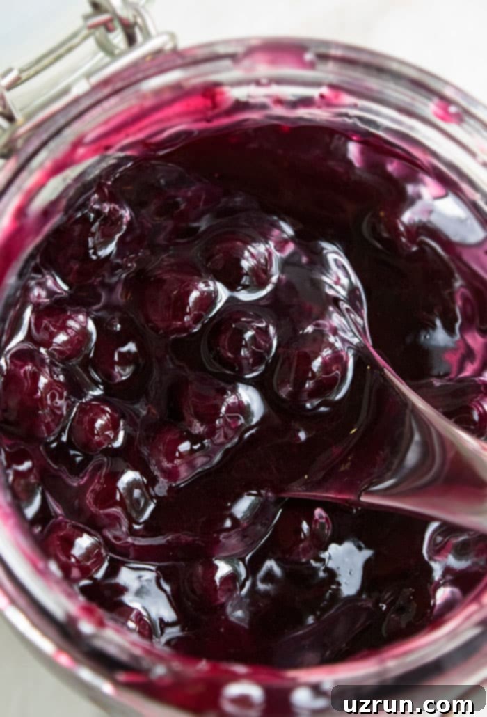 Spoonful of Pie Filling- Closeup Shot. 