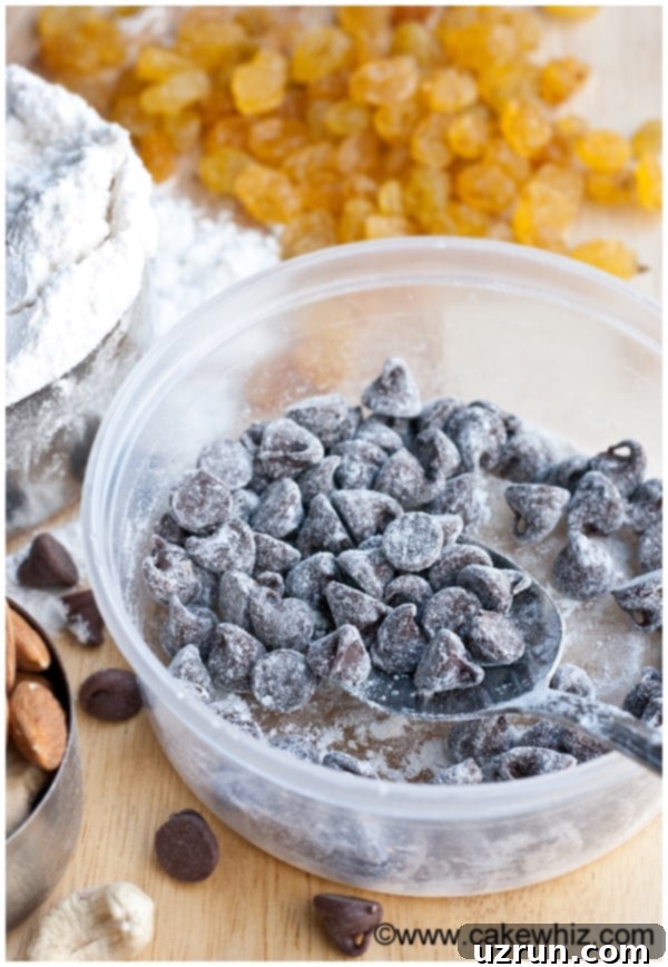 The Secret To Floating Chocolate Chips 3 how to stop chocolate chips from sinking 1