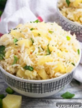 Tropical Heat One-Pan Rice 5 Jalapeno Pineapple Rice (One Pot Recipe)