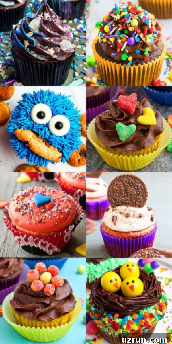 Mastering Cupcake Decoration 18 Collage Image With Many Cupcake Decorating Ideas