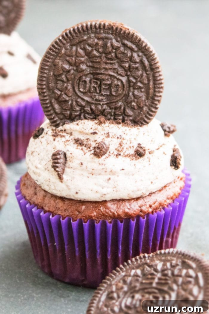 Oreo Cupcakes With Cake Mix 2 Easy Oreo Cupcakes Recipe With Cake Mix - Fluffy, Moist, and Delicious