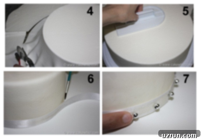 Wedding Cake Tutorial 7