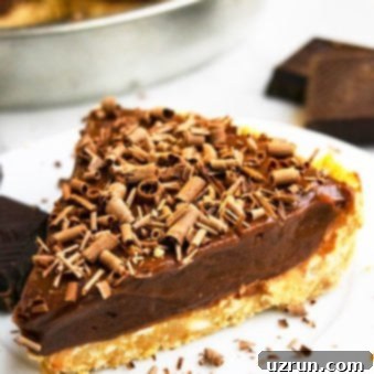 Easy No-Bake Chocolate Peanut Butter Pie 6 Easy No-Bake Chocolate Peanut Butter Pie Recipe