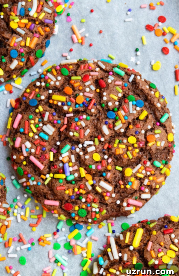 Birthday Sprinkle Cookies With Cake Mix