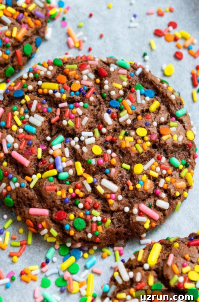 Your Go-To Cake Mix Birthday Sprinkle Cookies 4 Chocolate Sprinkle Cookie Recipe