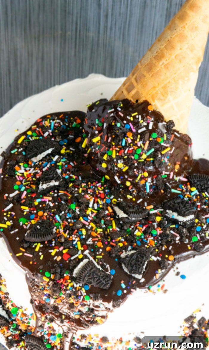 Easy Homemade Ice Cream Cake Recipe 6 Oreo Ice Cream Cake