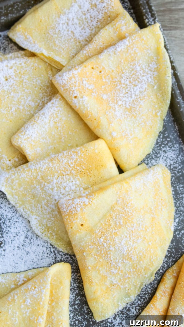 Easy Crepe Recipe