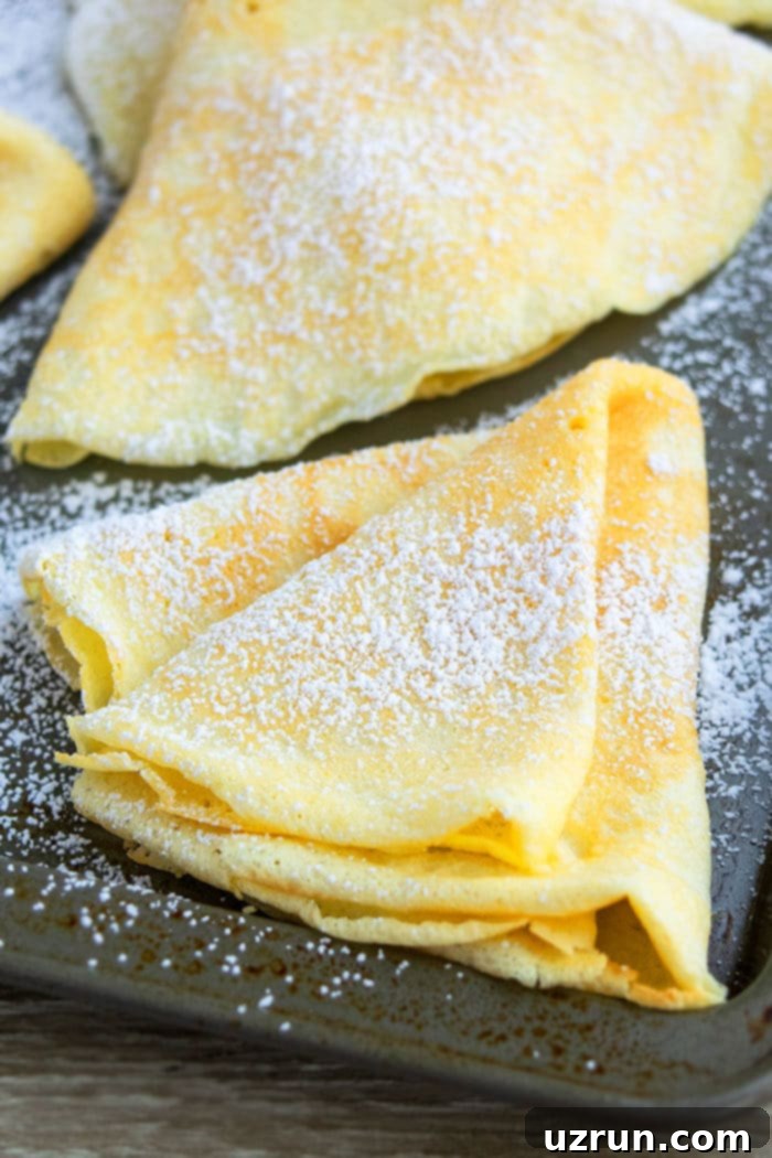 Foolproof Easy Crepe Recipe 3 How to Make Crepes