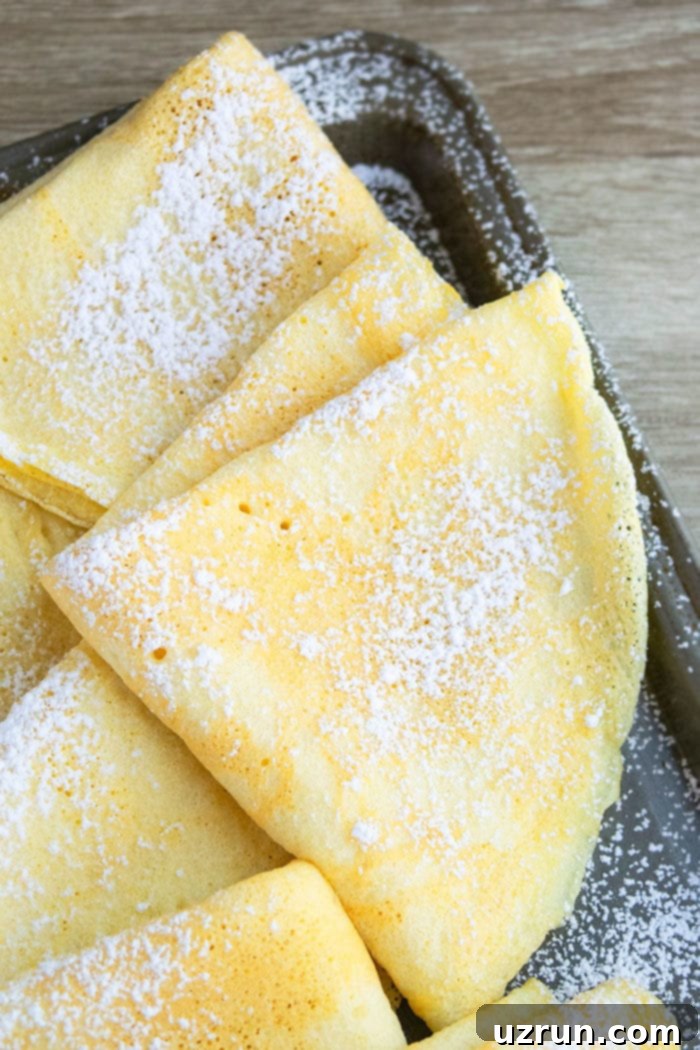 Foolproof Easy Crepe Recipe 4 Best Homemade Crepes