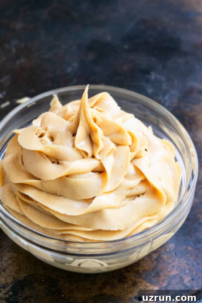 Easy 4-Ingredient Peanut Butter Frosting 3 Peanut Butter Buttercream Frosting