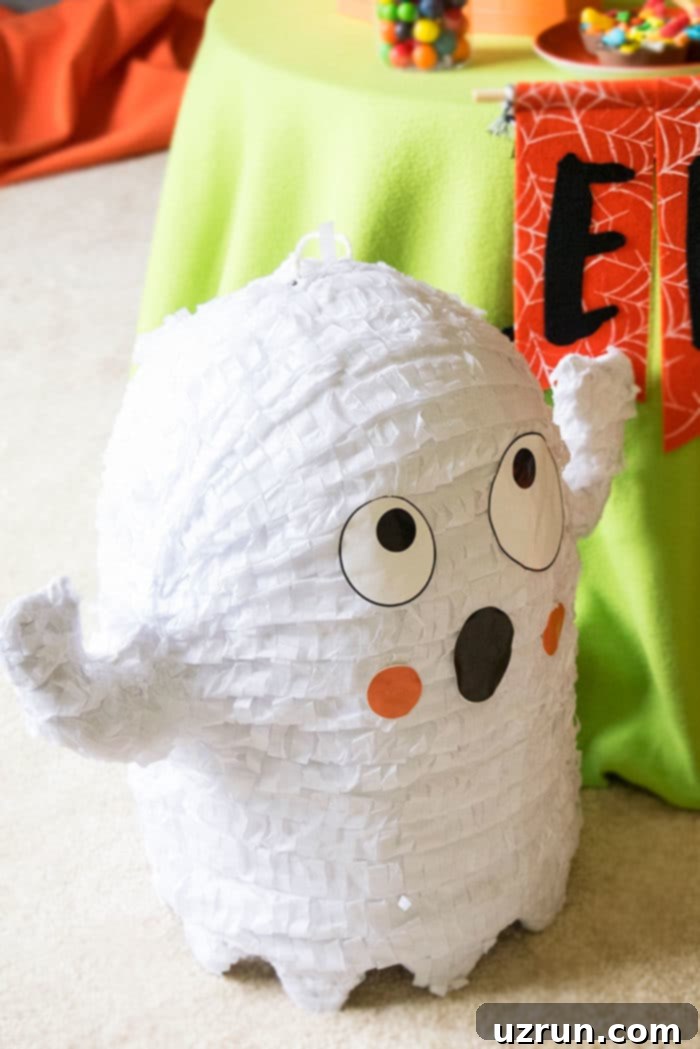 Easy Owl Cake for Kids Halloween Party 12 Halloween Games- Ghost Pinata