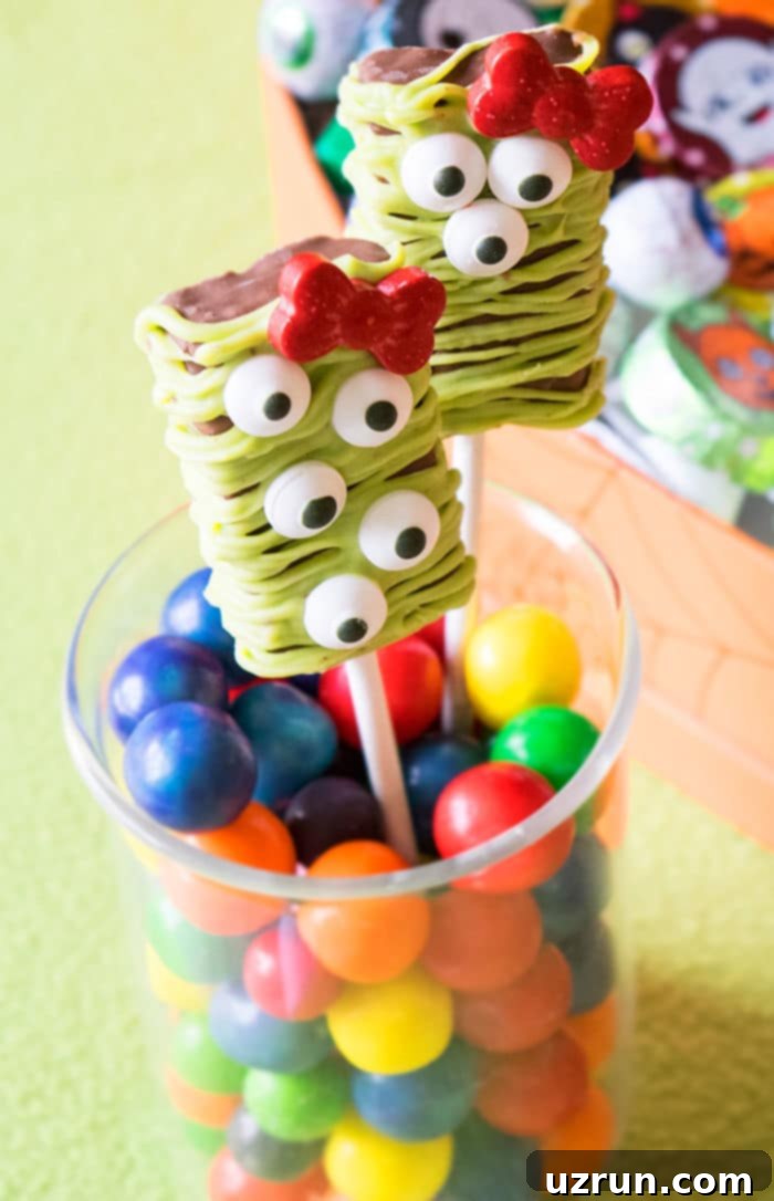 Easy Owl Cake for Kids Halloween Party 8 Halloween Snacks- Monster Desserts on a Stick