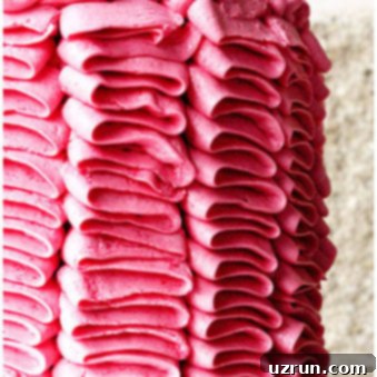 Mastering the Buttercream Ruffle Cake 5 Easy Pink Buttercream Ruffle Cake With Brick Background