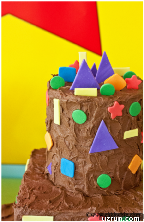 A Colorful Shapes Birthday Adventure 6 shapes and colors birthday party 6