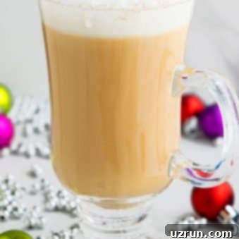 Warm Homemade Eggnog Latte 4 Easy Eggnog Latte Recipe with cinnamon