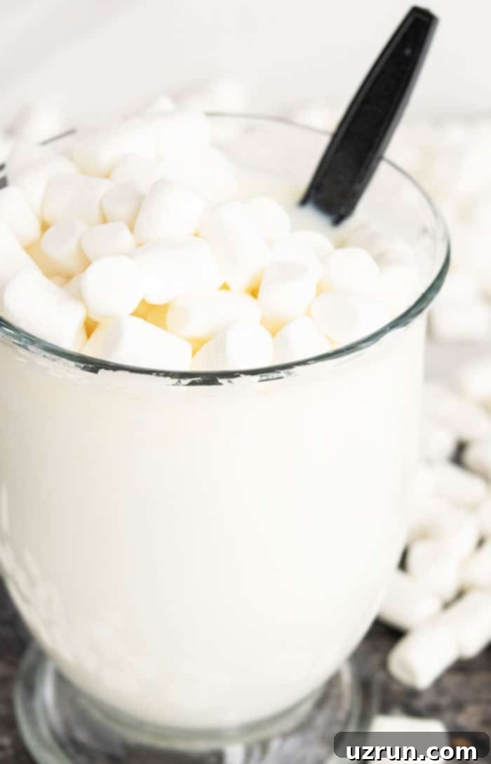 Cozy White Hot Chocolate 4 White Hot Cocoa Recipe