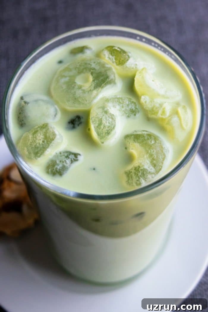 Matcha Latte 4 Iced Matcha Green Tea Latte