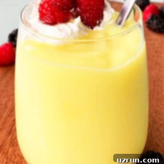 The Ultimate Homemade Vanilla Pudding 4 Classic Homemade Vanilla Pudding in Clear Glass Cup