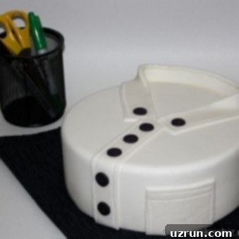 How to Make a Round Shirt Cake 3 Easy Round Shirt Cake on White Background