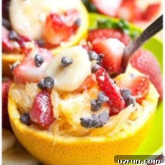 Citrus Sunshine Salad 5 Easy Fruit Salad in Fresh Orange Cups.