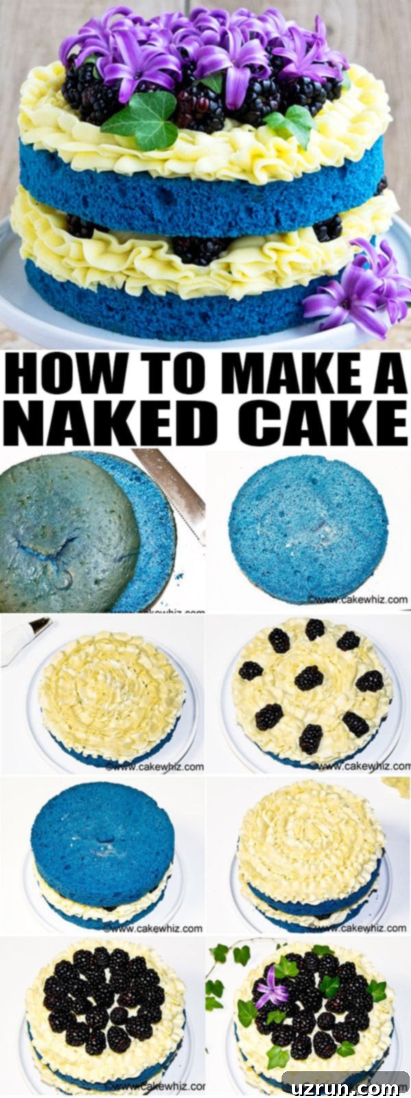 How to Make a Naked Cake 