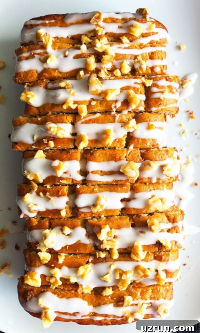 Easy Banana Bread With Cake Mix Served on A White Dish