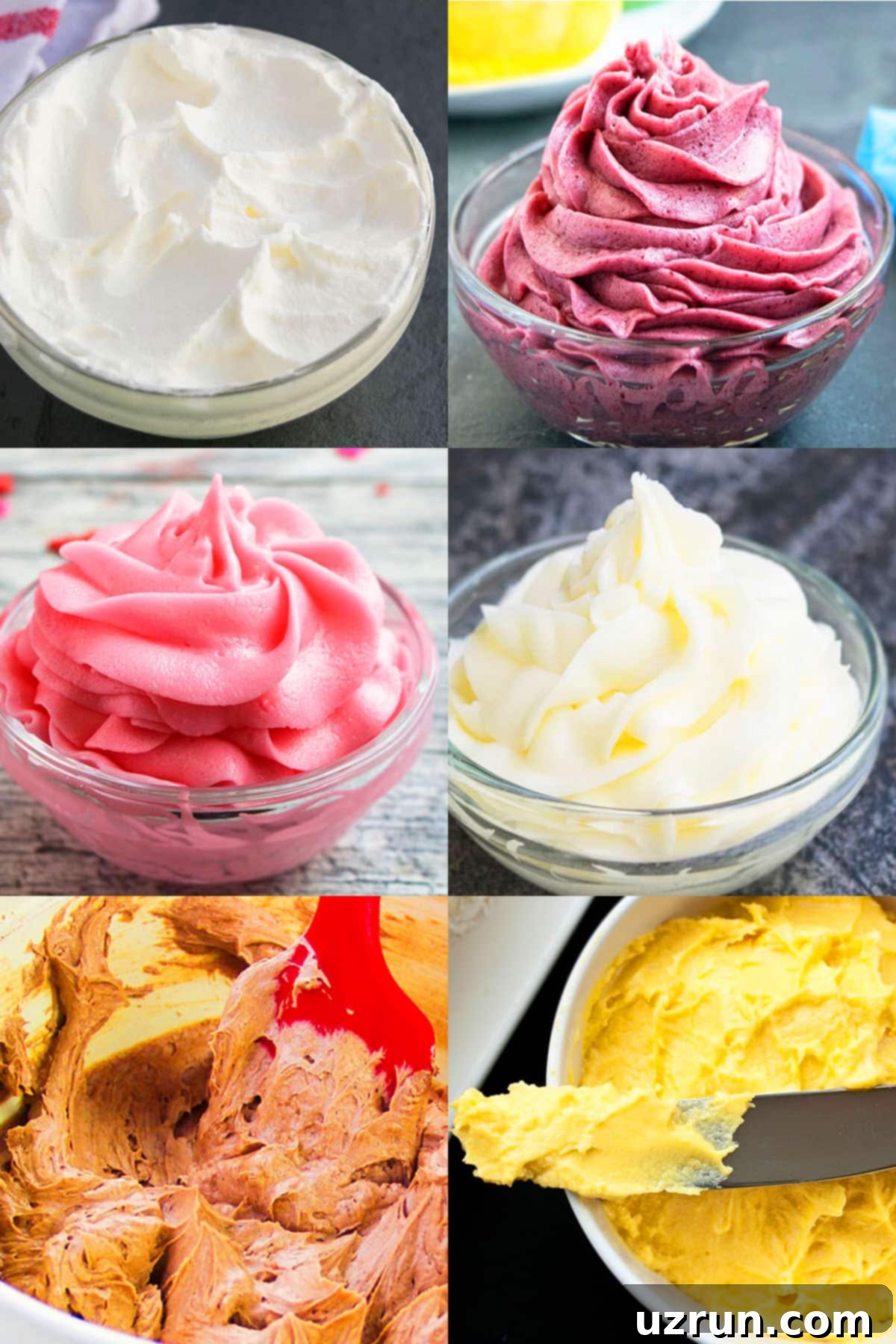 Cake Mix Desserts Made Easy 3 Collage Image With Many Homemade Frosting Recipes For Desserts