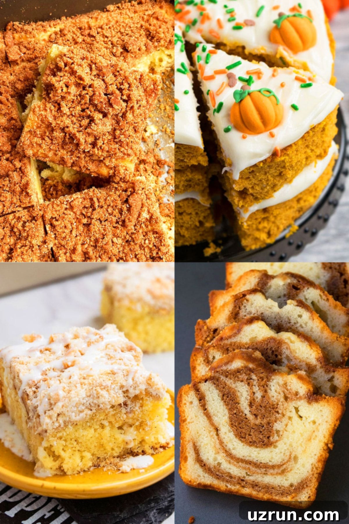 Cake Mix Desserts Made Easy 23 Collage Image With Many Spiced Cake Mix Recipes