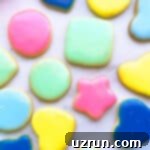 Cake Mix Desserts Made Easy 58 Easy Iced Cut Out Sugar Cookies With Cake Mix on White Background