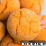 Cake Mix Desserts Made Easy 62 Easy Orange Cookies With Cake mix on White Dish.