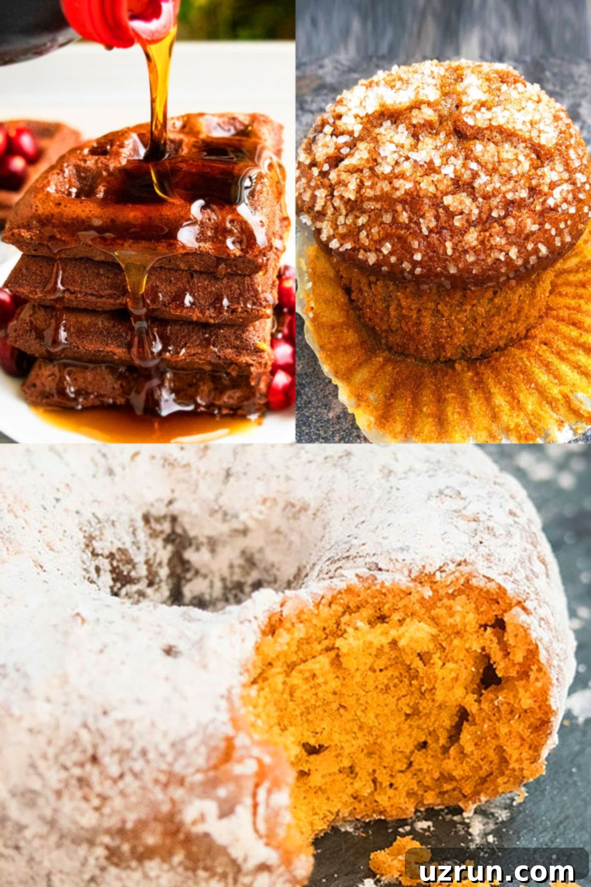 Cake Mix Desserts Made Easy 83 Collage Image With Many Easy Cake Mix Breakfast Recipes (Muffins, Waffles, Donuts)