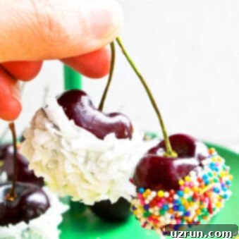 Chocolate Cherry Delights 5 Easy Chocolate Covered Cherries With Different Toppings