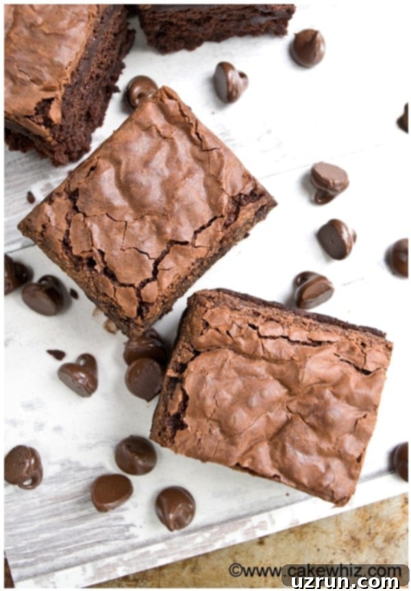 how to make fudgy brownies with crackly tops 1
