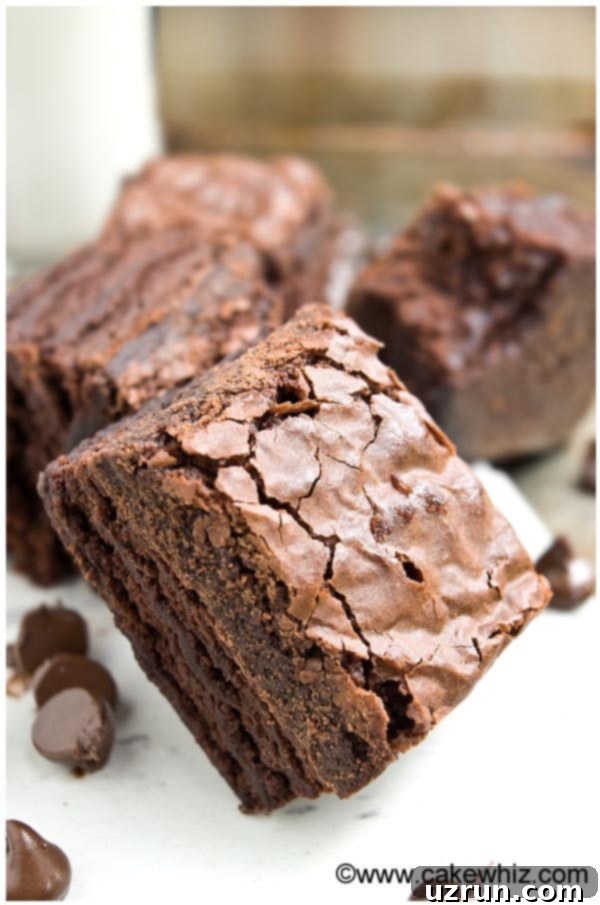 how to make fudgy brownies with crackly tops 6