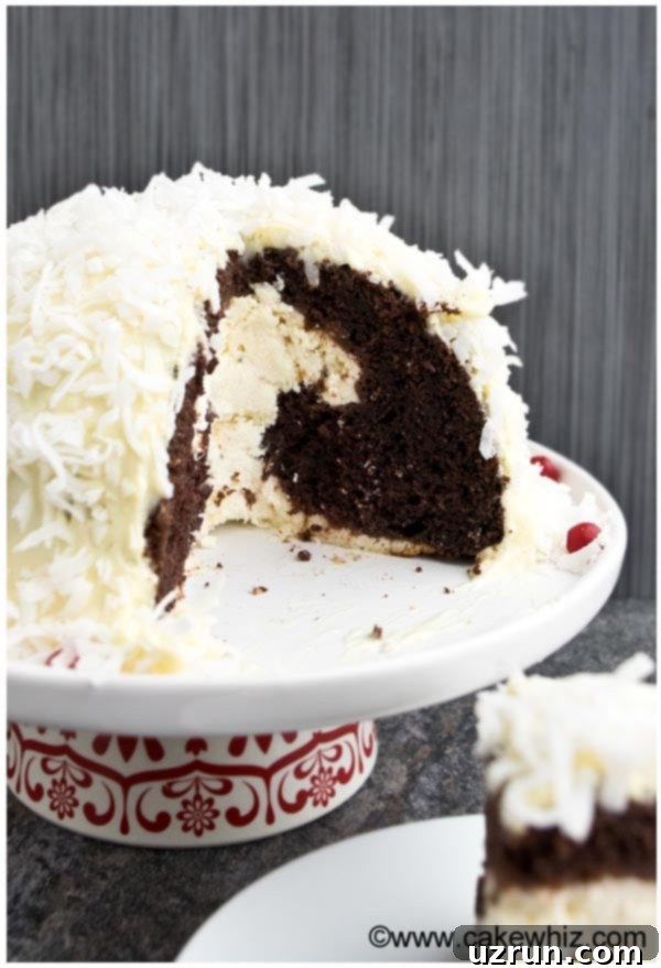 How to Make Snowball Cake