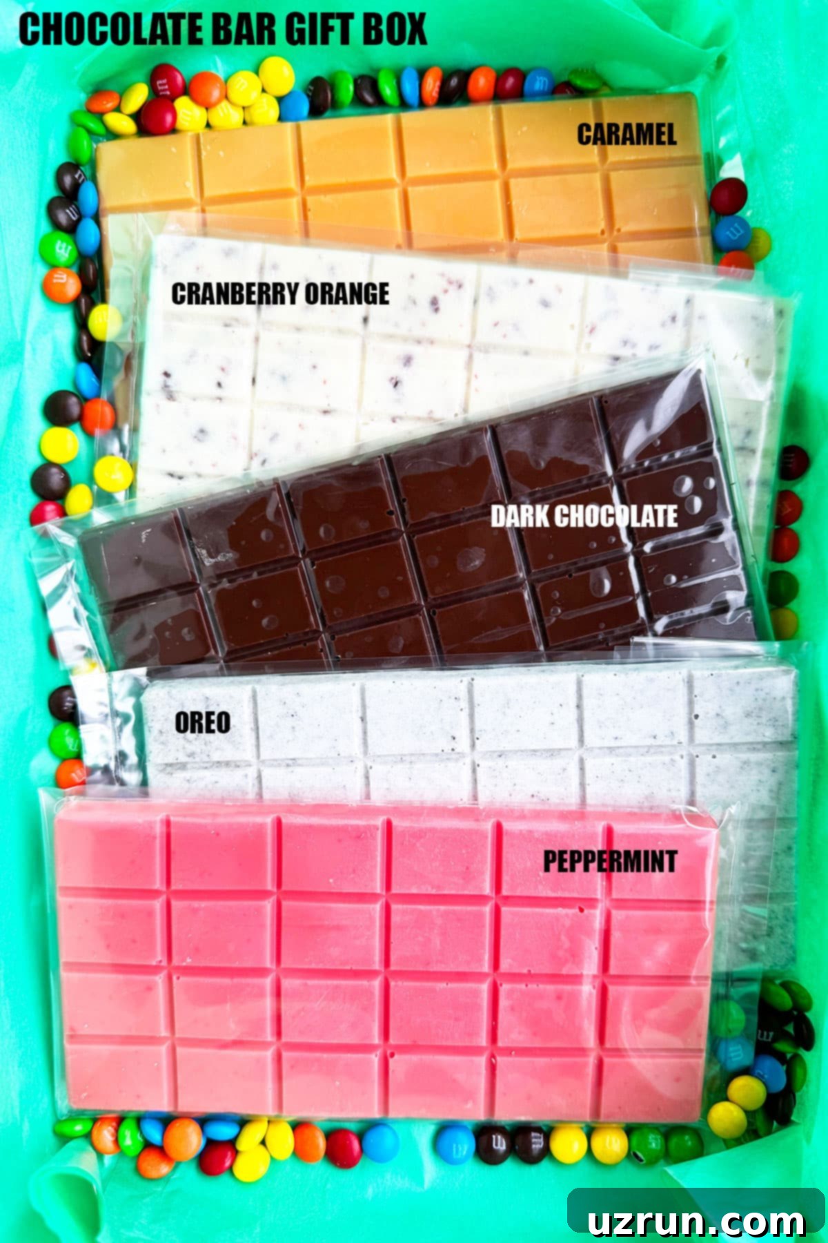 Easy Homemade Food Gifts for Christmas 21 Homemade Chocolate Bars Gift Box.