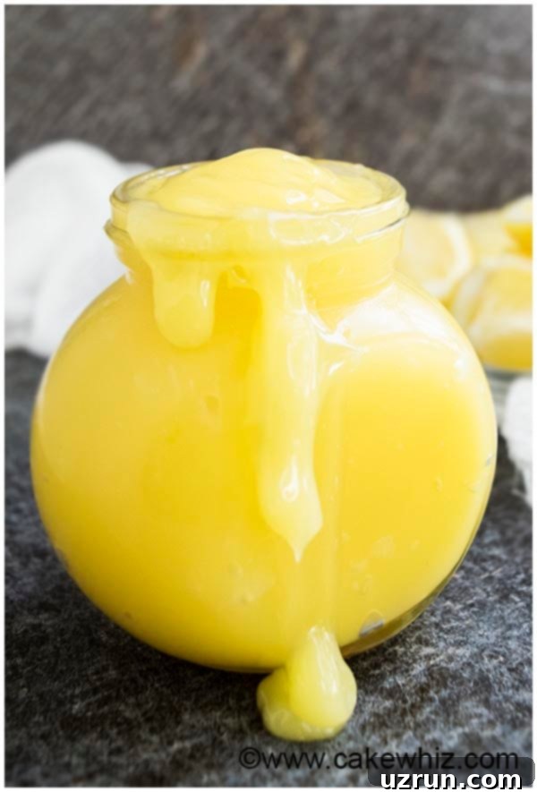 Simple 4 Ingredient Lemon Curd Perfection 4 Easy Lemon Spread in a Glass Jar for various uses
